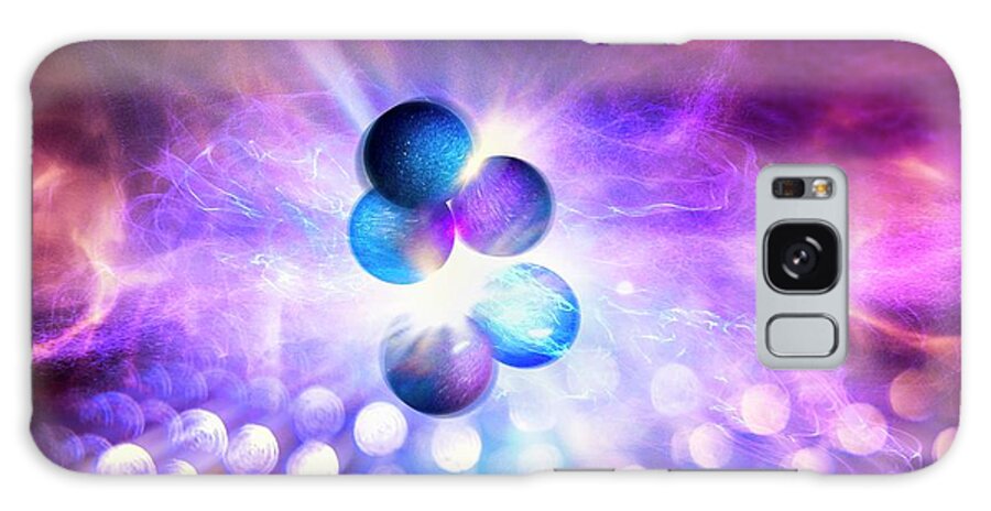 Nobody Galaxy Case featuring the photograph Nuclear Fusion by Richard Kail