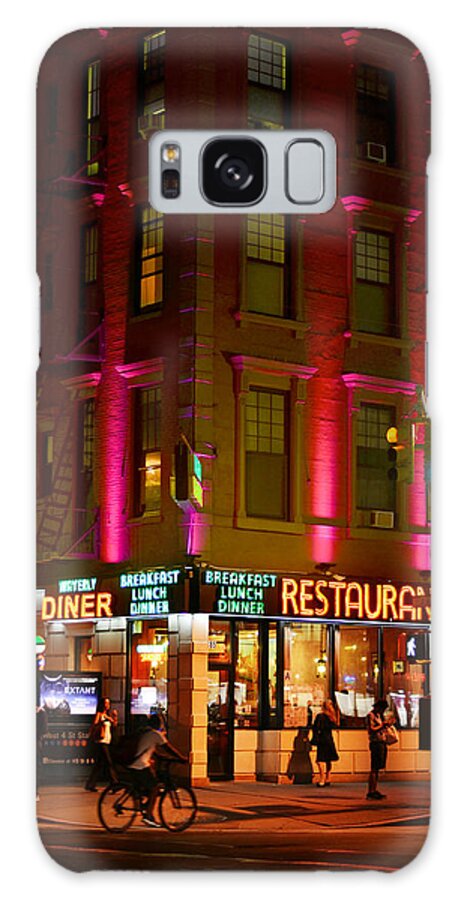 Nyc Galaxy Case featuring the photograph Waverly Diner by Laura Fasulo
