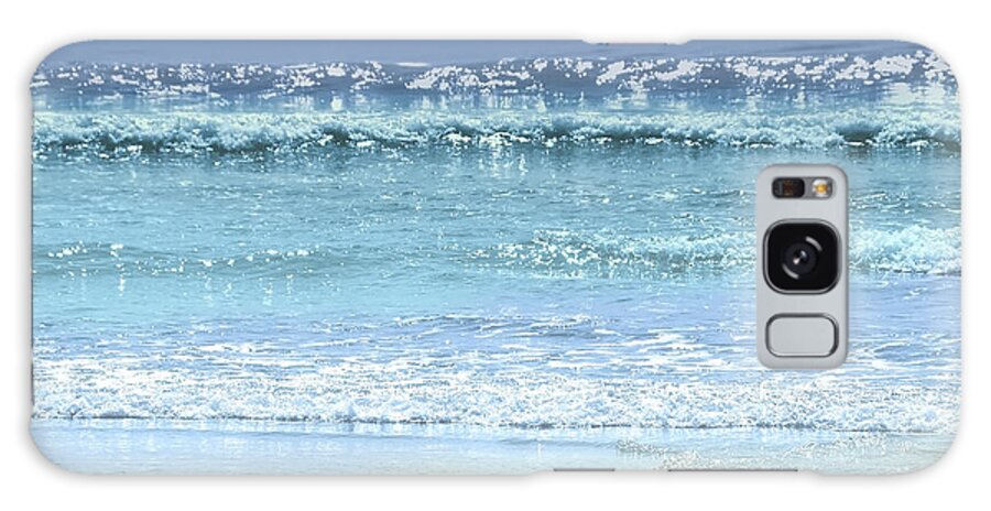 Water Galaxy Case featuring the photograph Ocean colors abstract by Elena Elisseeva