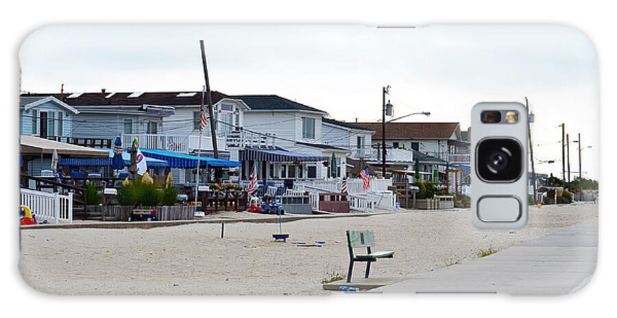 Rockaway Point Galaxy Case featuring the photograph Ocean Promenade Sugar Bowl to Reid Summer 2012 by Maureen E Ritter