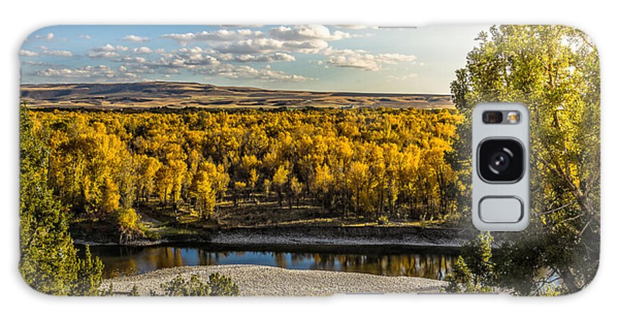 Heise Galaxy Case featuring the photograph October In Heise Valley by Yeates Photography