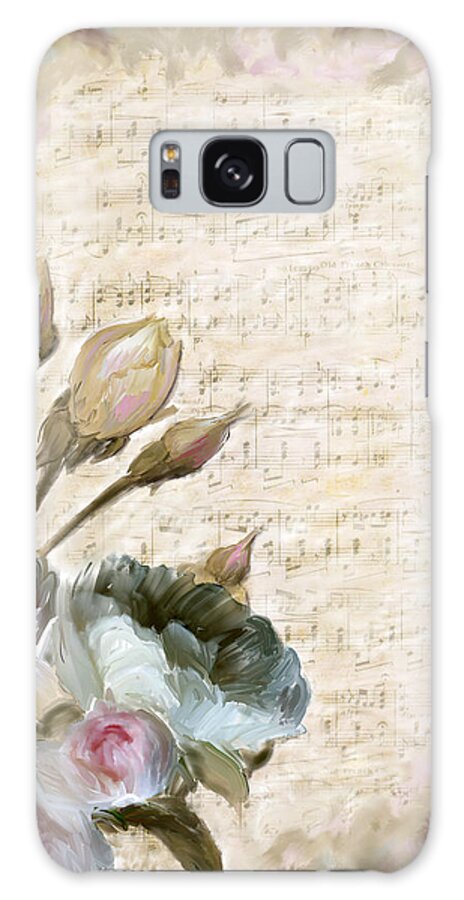 Floral Galaxy Case featuring the painting Ode to Love by Portraits By NC