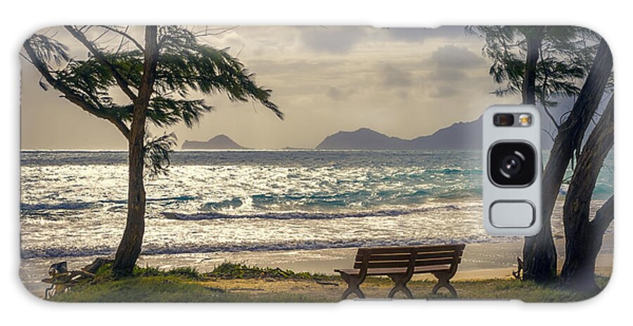 Landscape Galaxy Case featuring the photograph Oahu Sunrise by Steven Sparks