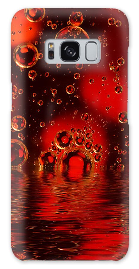 Oil Galaxy Case featuring the photograph Oil and Water 4 by Jeffrey Platt