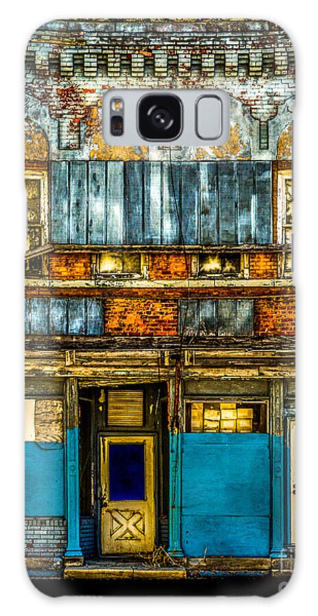 Old Galaxy Case featuring the photograph Old Building Hicksville Ohio by Michael Arend