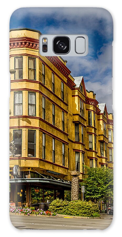 Tacoma Galaxy Case featuring the photograph Old building on So. Broadway Tacoma WA by Rob Green