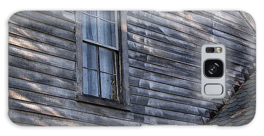 Old Farm House Galaxy Case featuring the photograph Old Farm House Detail by Tom Brickhouse