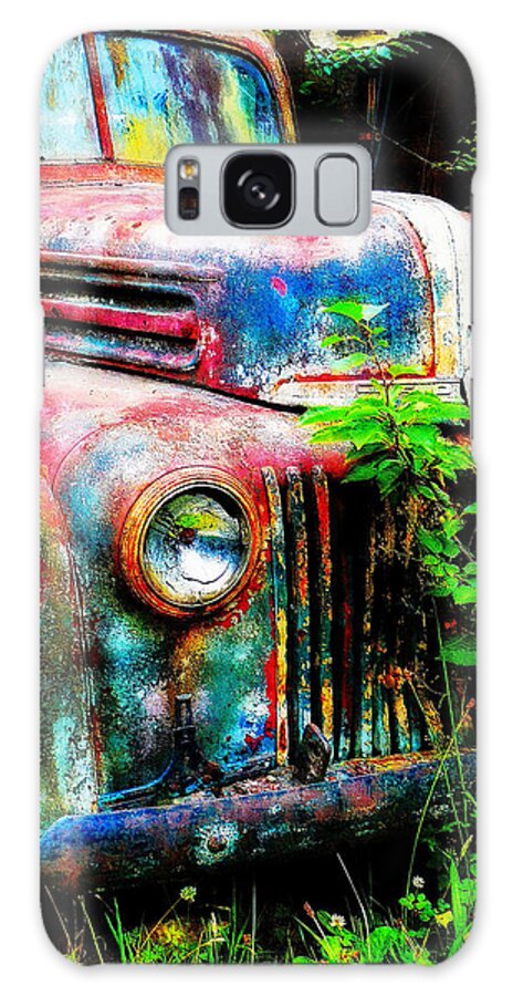 Old Galaxy S8 Case featuring the painting Old Ford #2 by Sandy MacGowan
