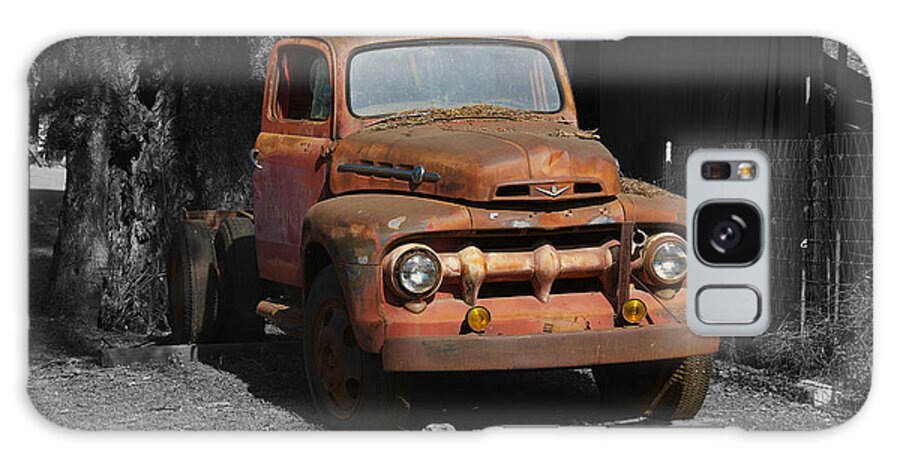 Ford Galaxy Case featuring the photograph Old Ford Truck by Richard J Cassato