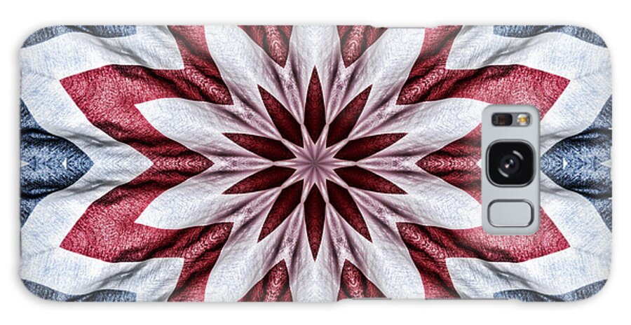 Kaleidoscope Galaxy Case featuring the photograph Old Glory by Cricket Hackmann