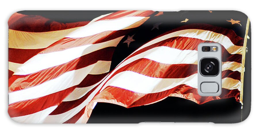 Old Glory Galaxy Case featuring the photograph Old Glory by La Dolce Vita