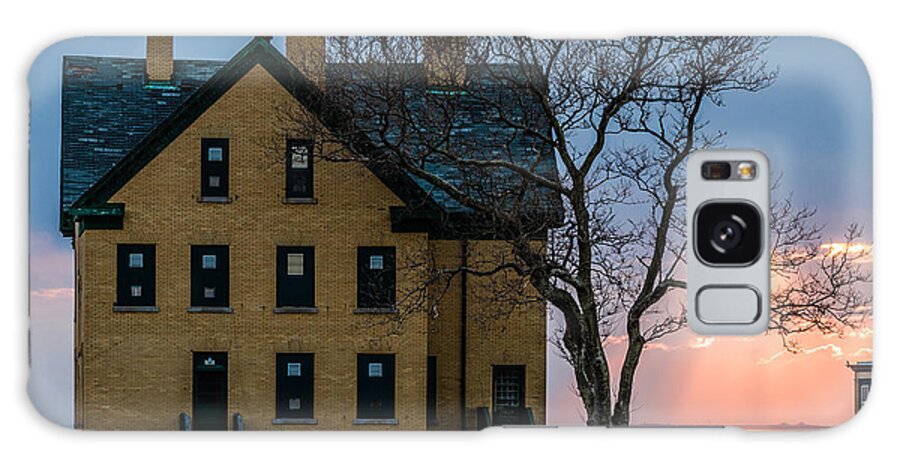 Evening Galaxy Case featuring the photograph Old house at sunset by SAURAVphoto Online Store