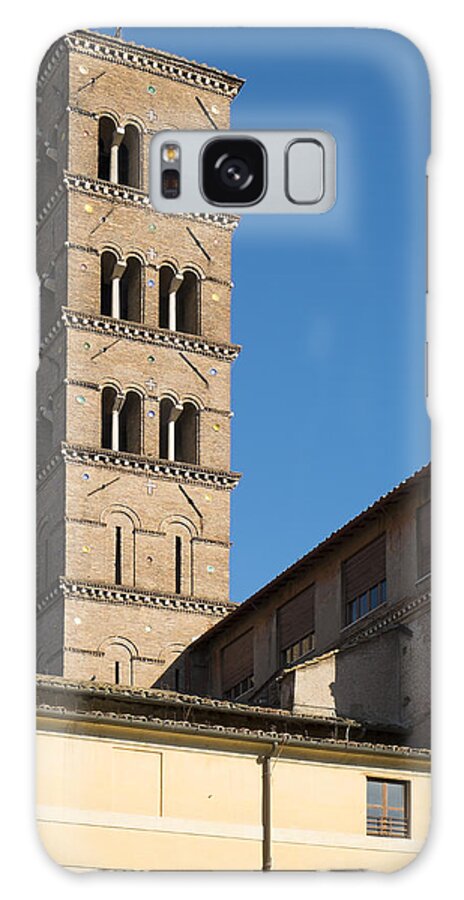 Rome Galaxy S8 Case featuring the photograph Old Rome Bell Tower by Harold Piskiel