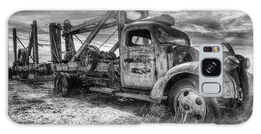 Old Galaxy S8 Case featuring the photograph Old Truck by Angela Moyer