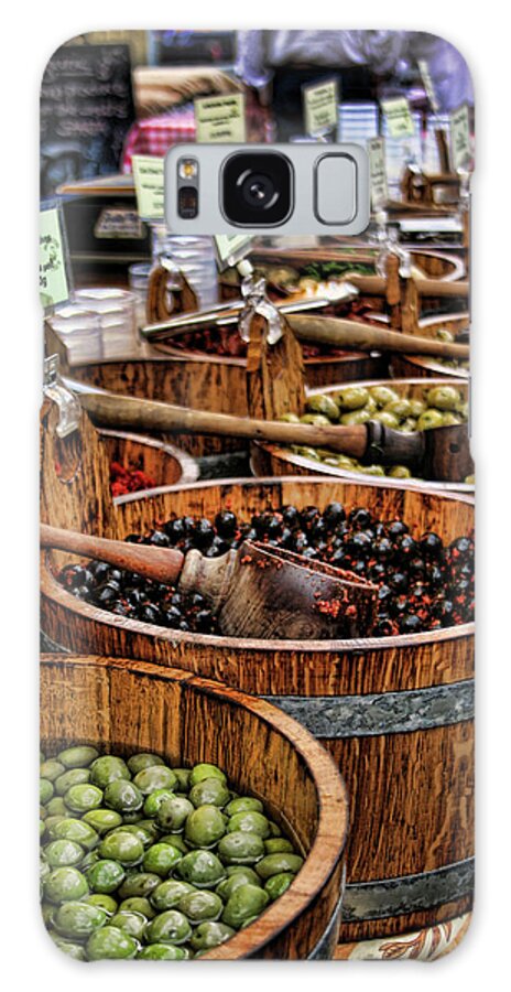 Olives Galaxy Case featuring the photograph Olives by Heather Applegate