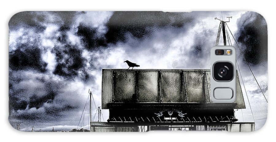 Crow Galaxy Case featuring the photograph Ominous Sign by Phil Clark