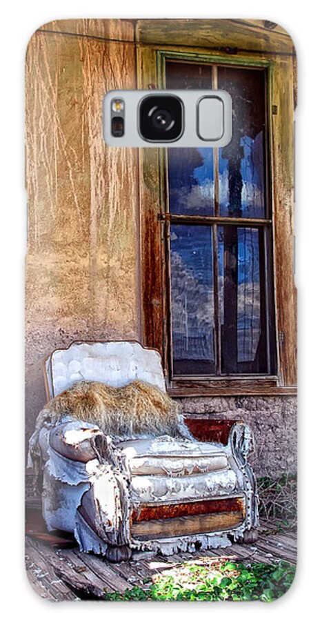 Crystal Yingling Galaxy Case featuring the photograph Once Upon A Porch by Ghostwinds Photography