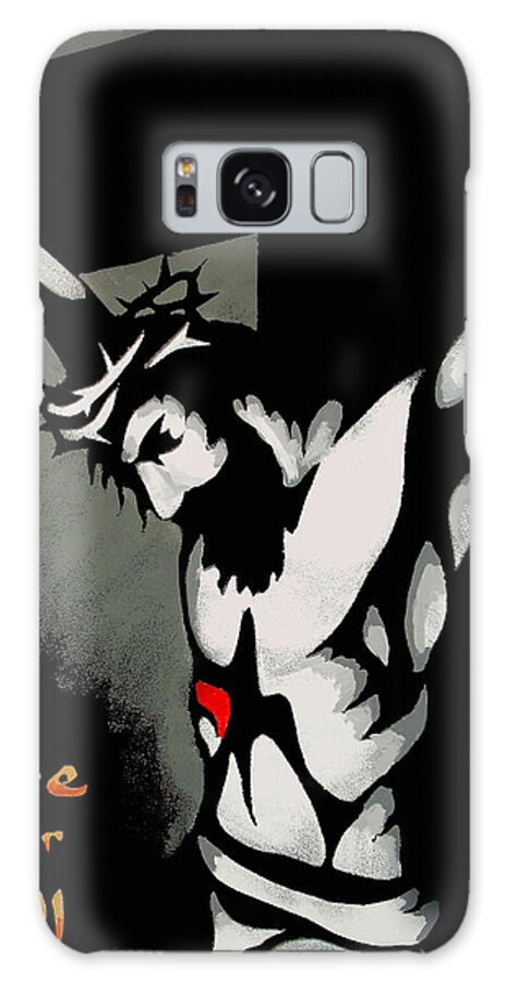 Dale Loos Galaxy Case featuring the painting One for All by Dale Loos Jr