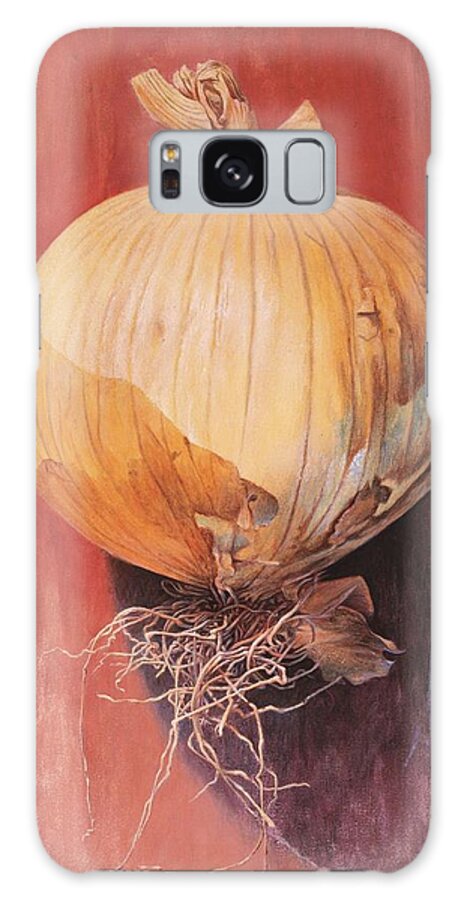 Onion Galaxy Case featuring the painting Onion by Hans Droog