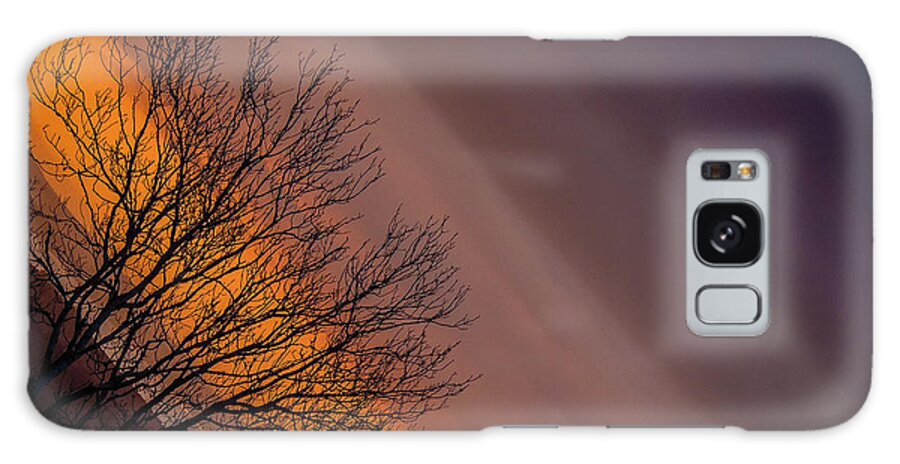 Orange Galaxy Case featuring the photograph Orange Sunrise by James Truett
