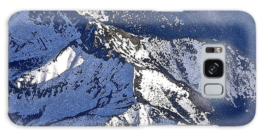 Cascades Galaxy Case featuring the digital art Over The Cascades by Gary Olsen-Hasek