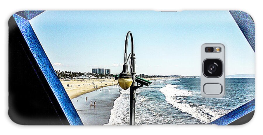 Rebecca Dru Photography Galaxy Case featuring the photograph Pacific Park at the Santa Monica Pier by Rebecca Dru