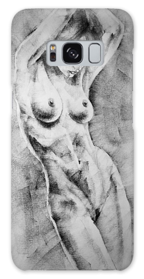 Erotic Galaxy Case featuring the drawing Page 17 by Dimitar Hristov
