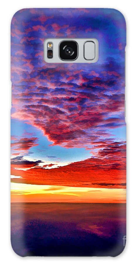 Painted Heavens Galaxy Case featuring the photograph Painted Heavens by Adam Olsen