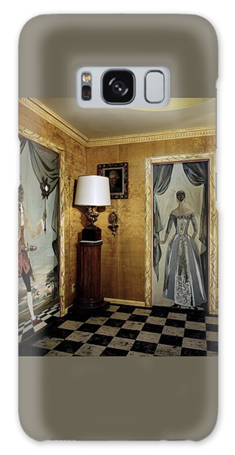 Paintings On The Walls Of Tony Duquette's House Galaxy Case