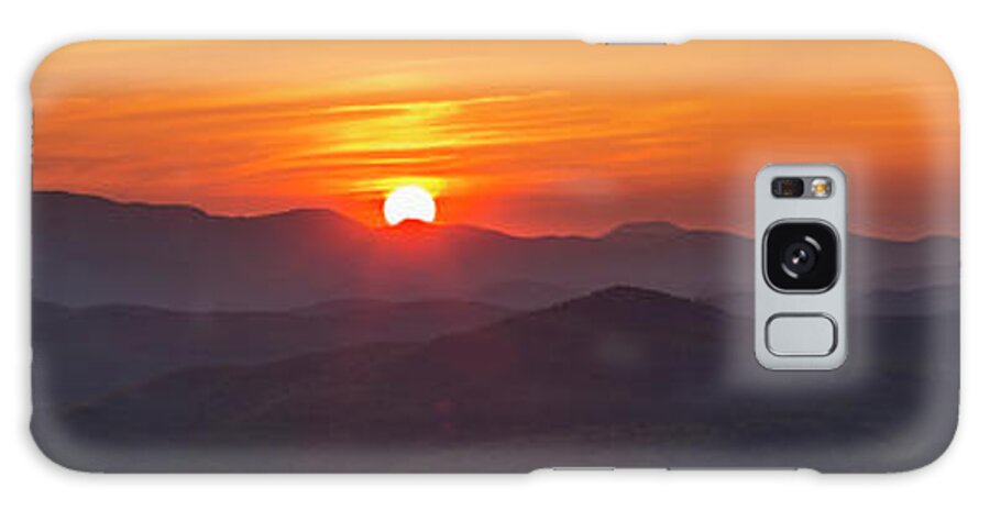 Majestic Galaxy Case featuring the photograph Panoramic View From Buck Mountain by Johnathan Ampersand Esper