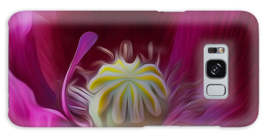 Hot Pink Galaxy Case featuring the digital art Paradiso by Vincent Franco