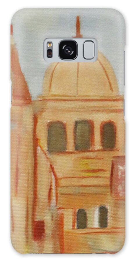 Paris Galaxy Case featuring the painting Paris by Patricia Cleasby