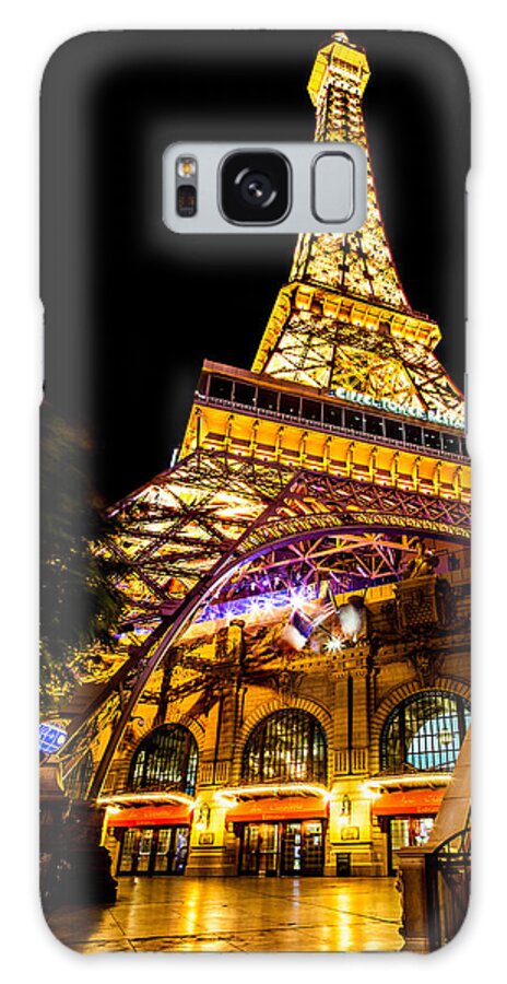 Las Vegas Galaxy Case featuring the photograph Paris Under The Tower by Az Jackson