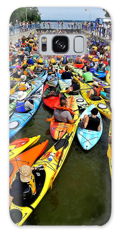 Menasha Galaxy Case featuring the photograph Park to Park Paddle 2013 by Carol Toepke