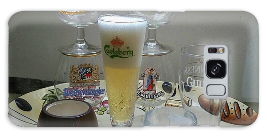 Beer Galaxy Case featuring the photograph Party time by Nancy Graham