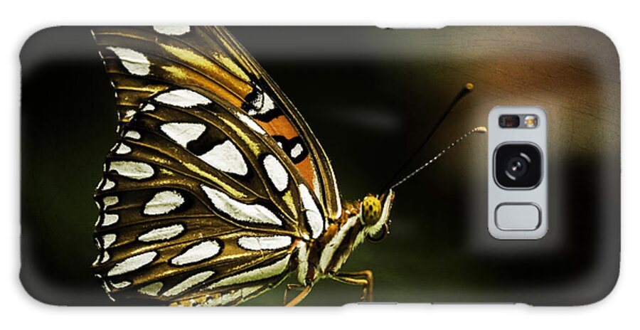 Gulf Fritillary Galaxy Case featuring the photograph Passion Butterfly by George Kenhan