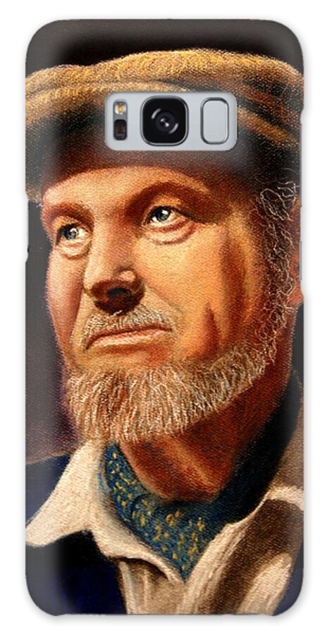 Portrait Galaxy Case featuring the painting Pastel #1 by Alan Conder