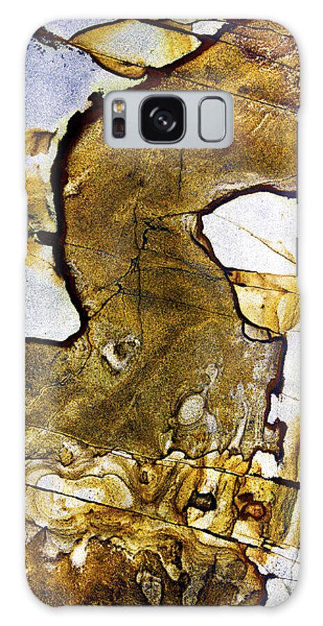 Abstract Galaxy S8 Case featuring the photograph Patterns in Stone - 153 by Paul W Faust - Impressions of Light