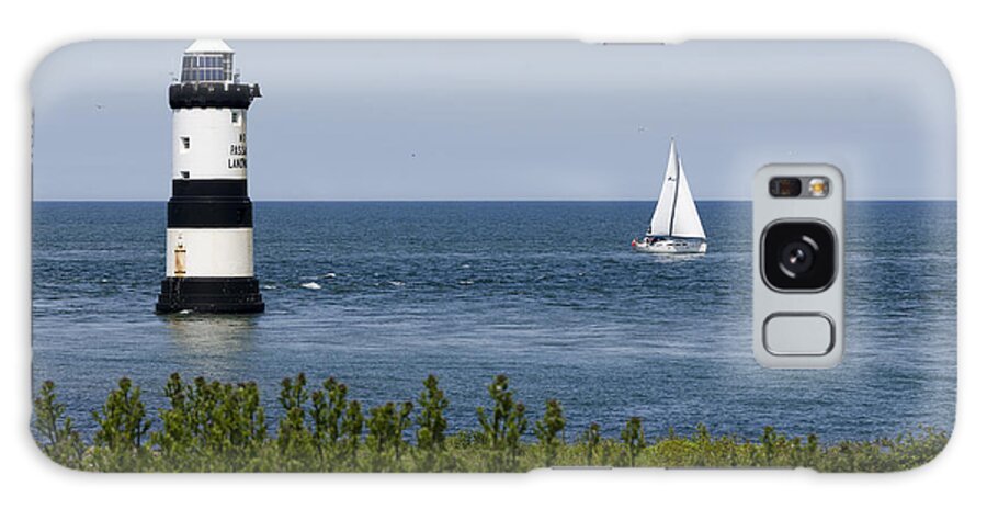 Lighthouse Galaxy Case featuring the photograph Penmon by Steev Stamford