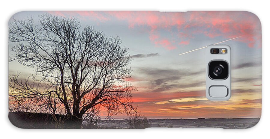 Celtic Skies Galaxy Case featuring the photograph Penultimate Irish Sunrise of 2014 by James Truett