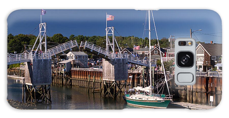 Boats Galaxy Case featuring the photograph Perkins Cove Ogunquit Maine by Jerry Fornarotto