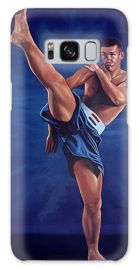 Peter Aerts Galaxy Case featuring the painting Peter Aerts by Paul Meijering