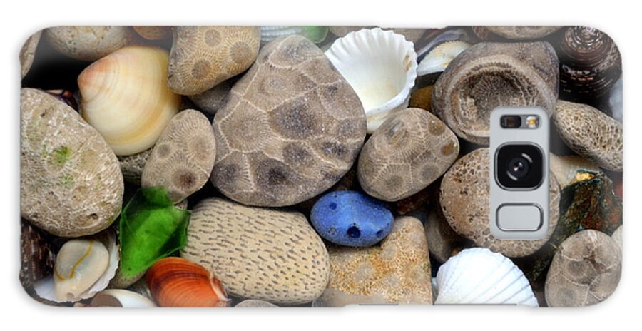 Stone Galaxy Case featuring the photograph Petoskey Stones lll by Michelle Calkins