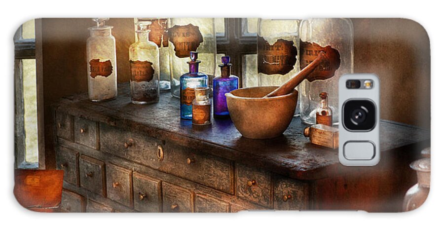 Doctor Galaxy Case featuring the photograph Pharmacist - Medicinal Equipment by Mike Savad