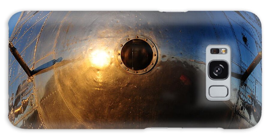 Aeroplane Nose Phoenix Plane Galaxy Case featuring the photograph Phoenix nose by Susie Rieple