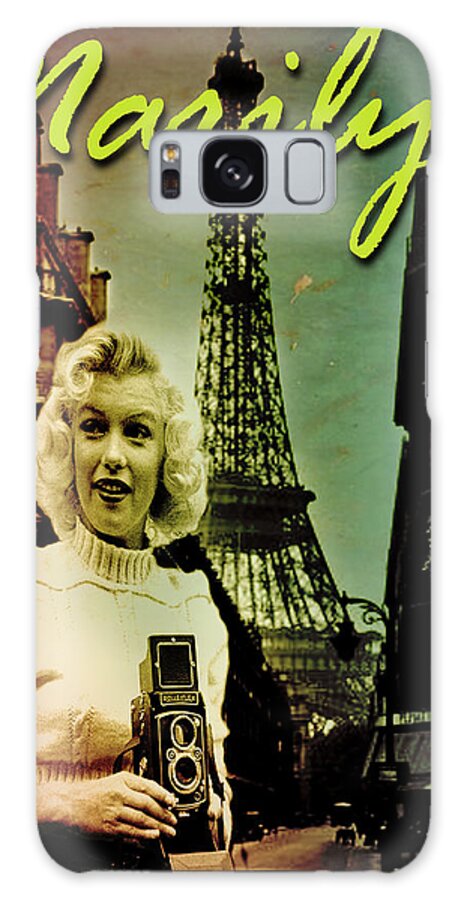 Marilyn Monroe Galaxy S8 Case featuring the photograph Photographer Marilyn by Greg Sharpe