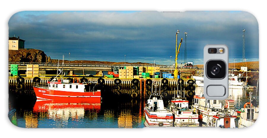 Iceland Harbour Galaxy Case featuring the photograph Picturesque Harbour by HweeYen Ong