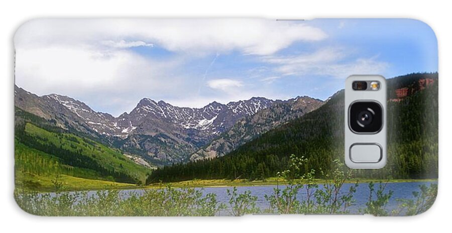 Mountains Galaxy Case featuring the photograph Piney Lake in Upper Vail by Kristina Deane