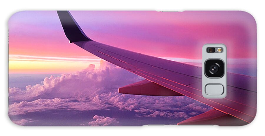 Pink Galaxy Case featuring the photograph Pink Flight by Chad Dutson