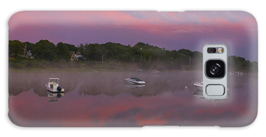Pink Galaxy Case featuring the photograph Pink Sky Reflection by Amazing Jules